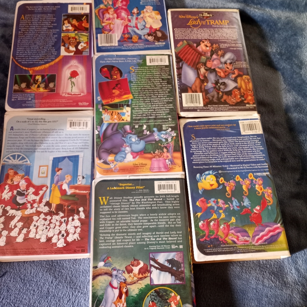 VHS Disney Classics